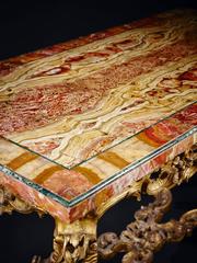 18th Century Roman Giltwood Centre Table