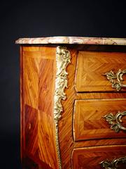 Louis XV Period Kingwood and Ormolu-Mounted Commode by Criaerd, circa 1750