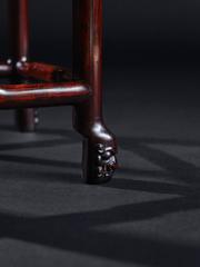 Qing Dynasty Chinese Rosewood Occasional Table