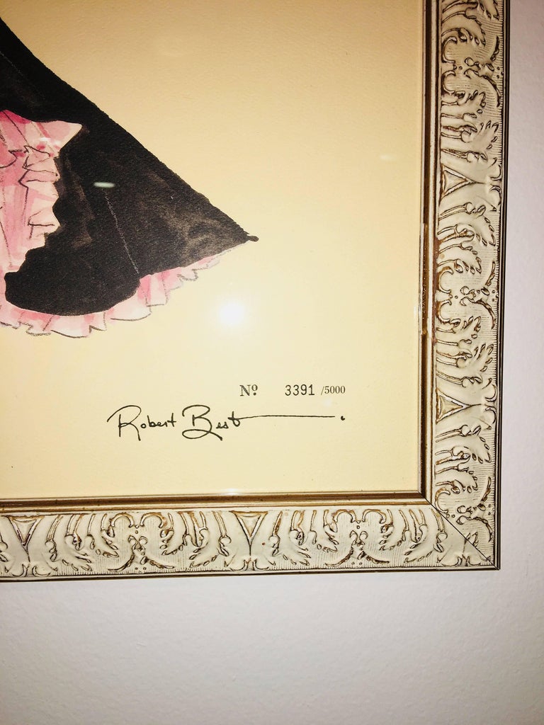 Robert Best Framed Barbie Collection, Set of Four at 1stDibs