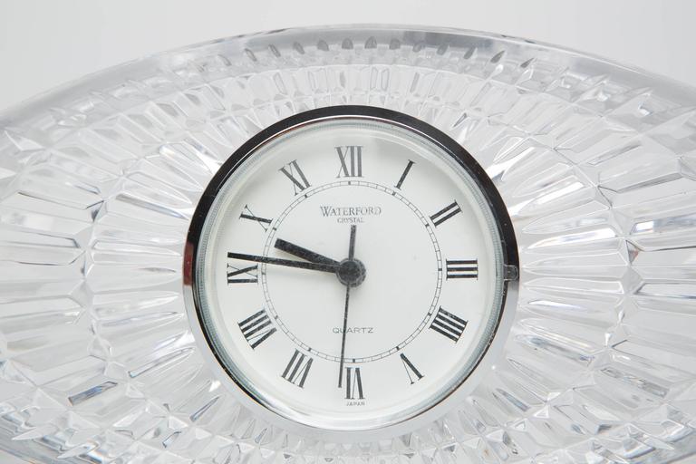 Waterford Crystal Clock at 1stDibs waterford crystal mantel clock
