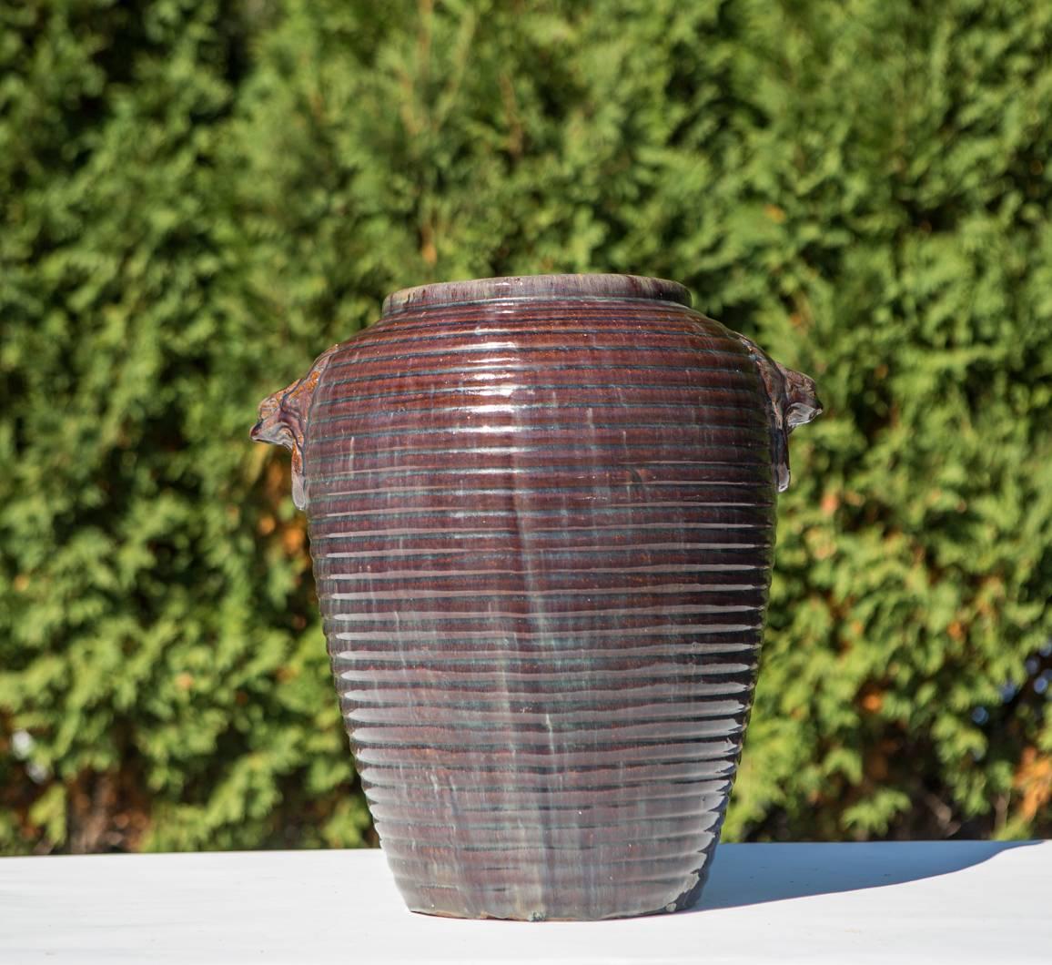 Glazed Qing Dynasty Vase