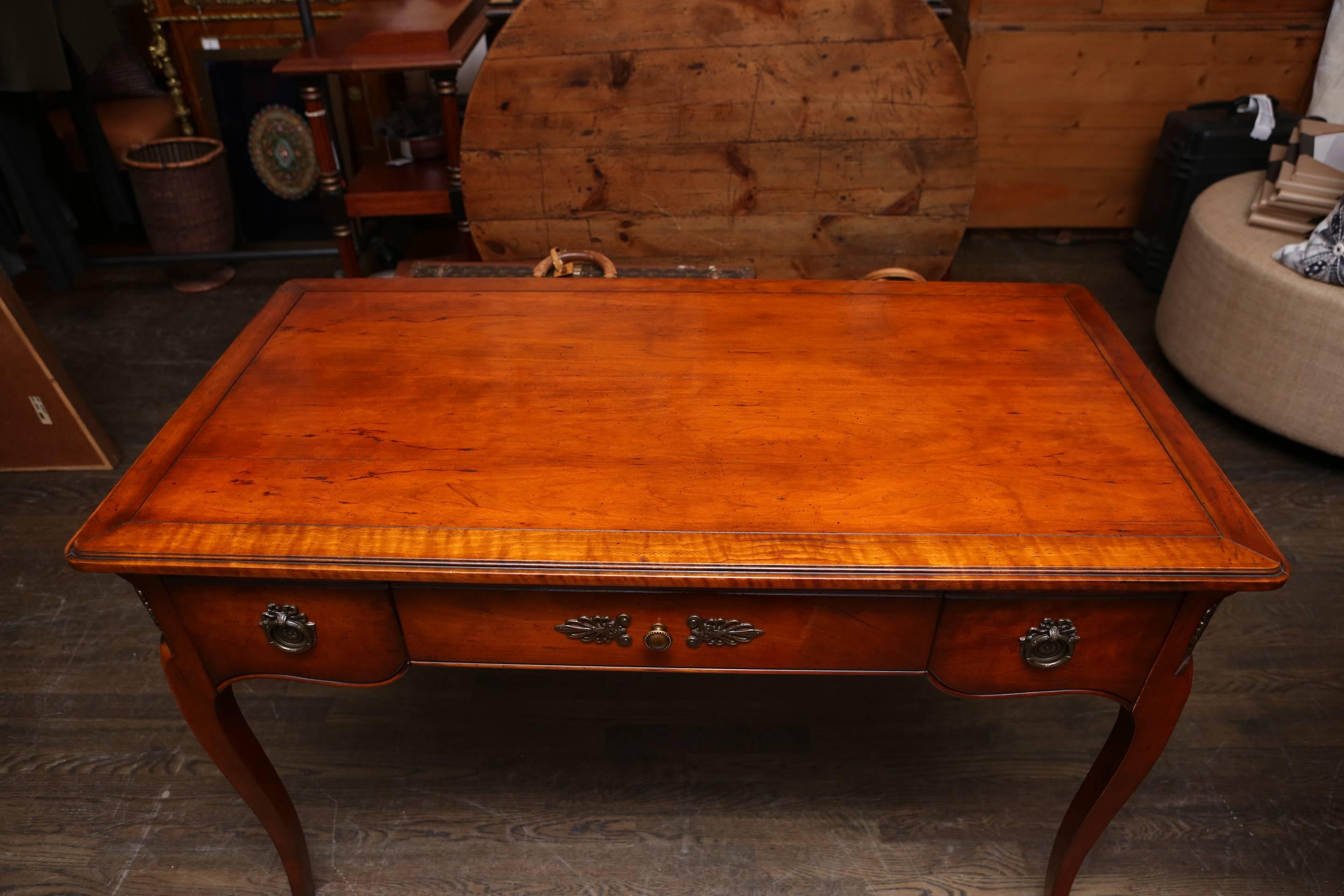 Wood Pierre Deux Writing Desk