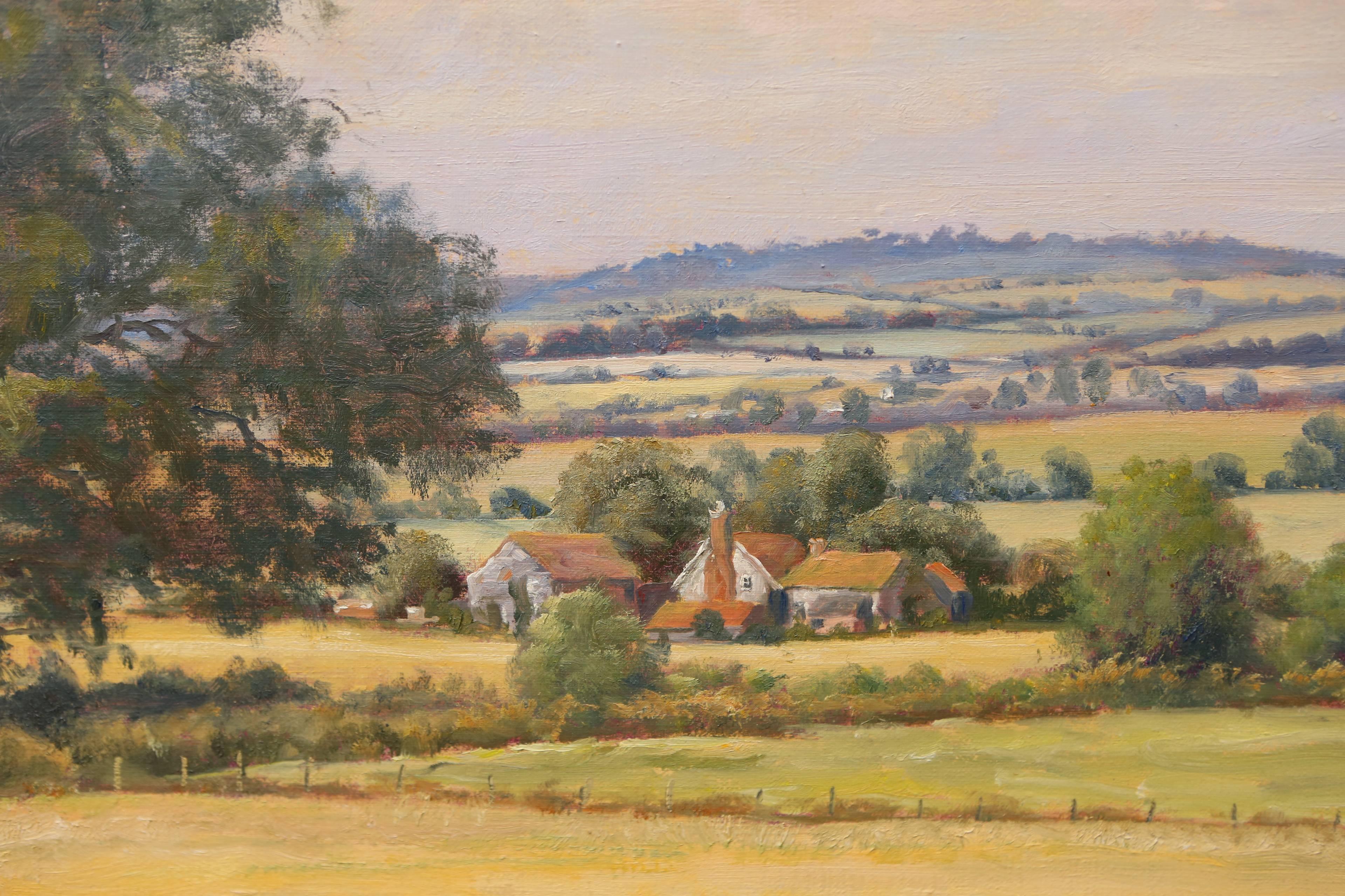 20th Century Mervyn Goode Original Oil Landscape Painting