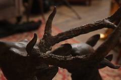 Bronze Pair of Deer