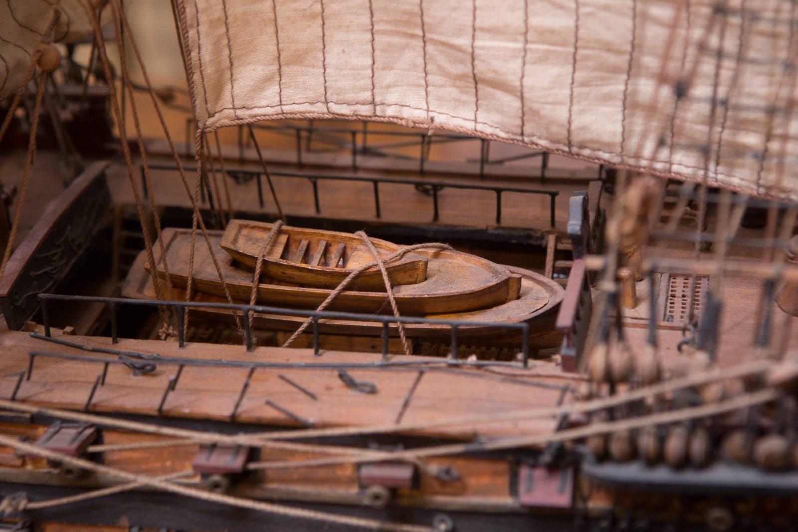 Cotton Parisian Ship's Model