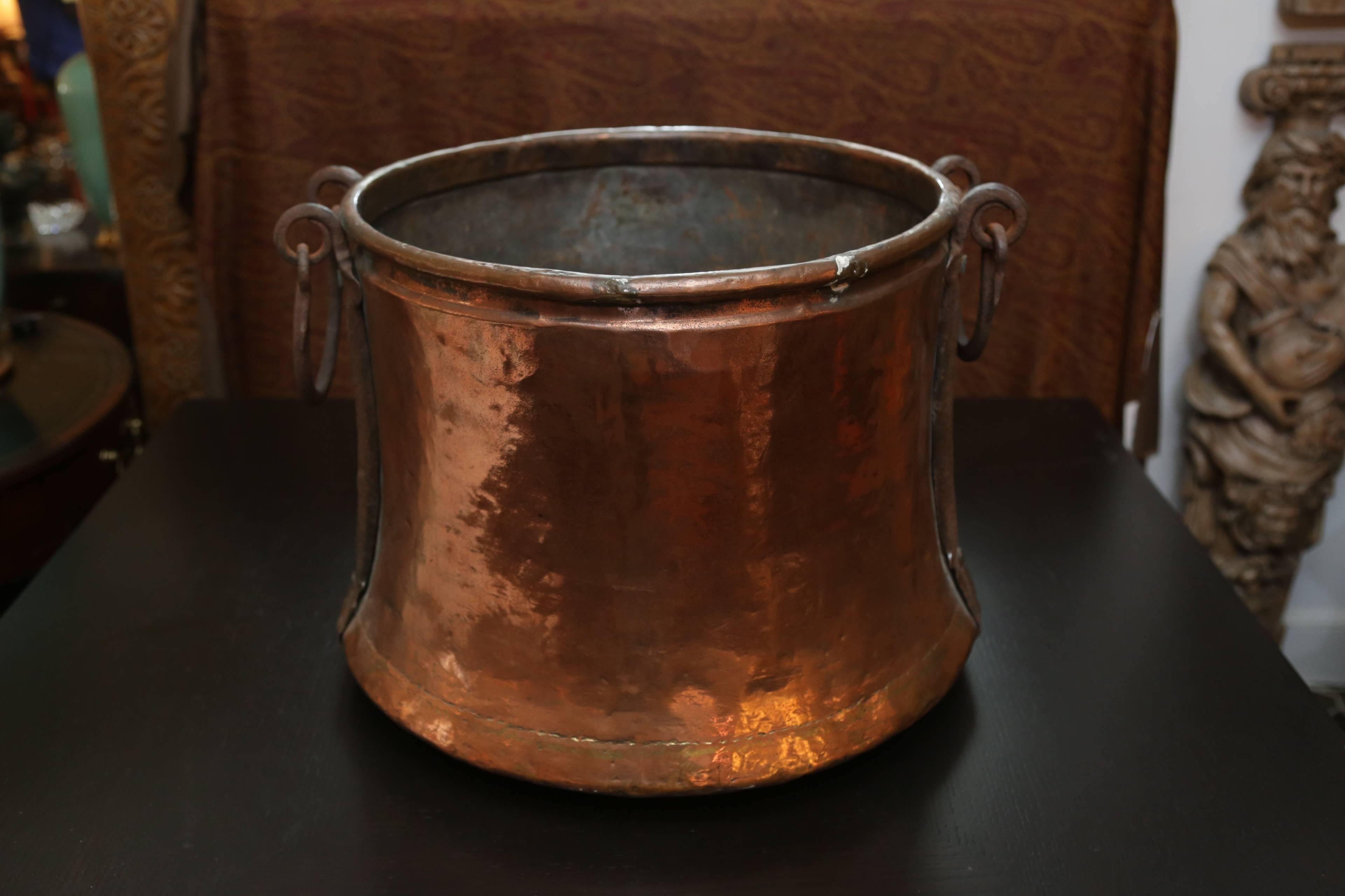antique turkish copper pots