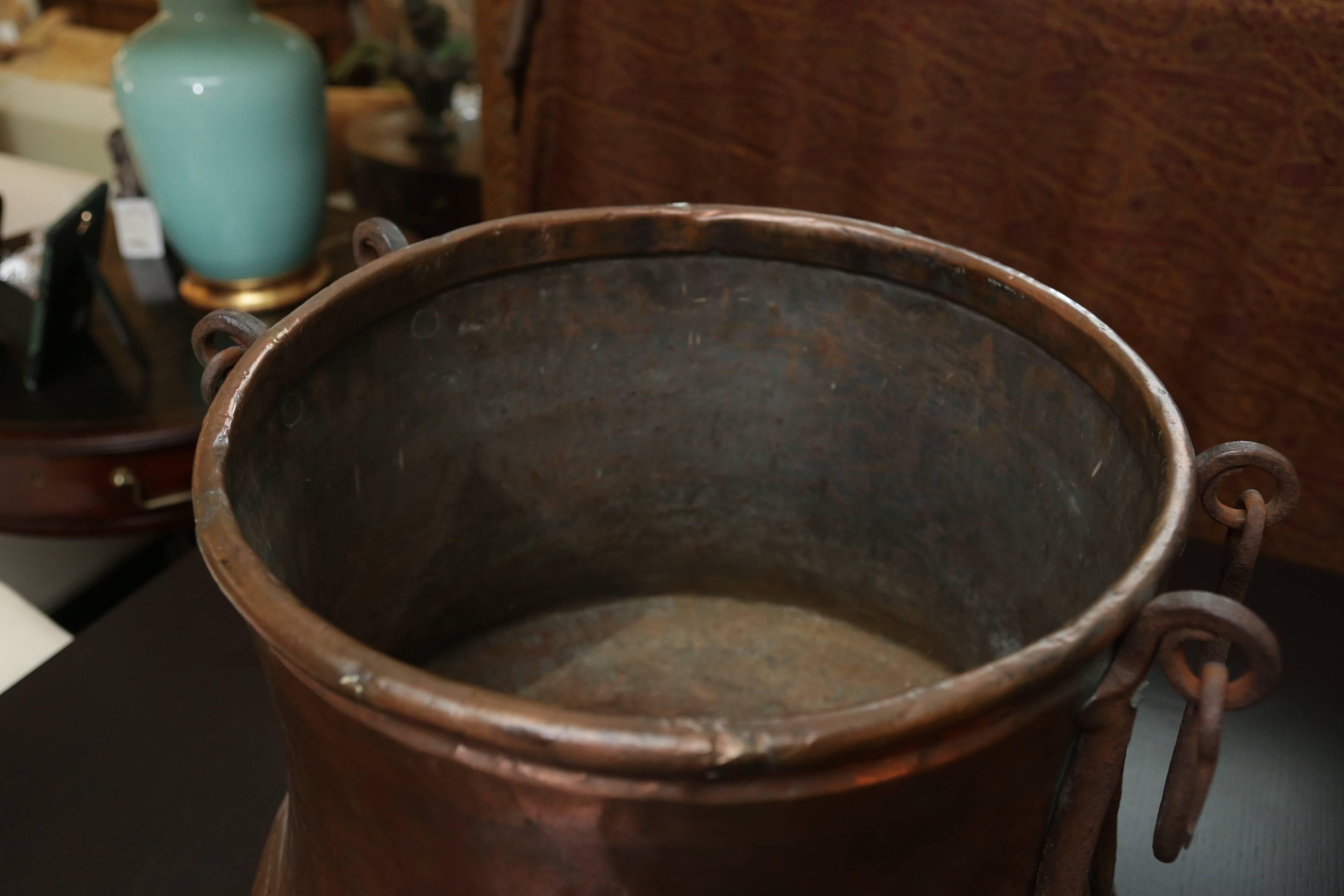 19th Century Turkish Copper Bucket 1