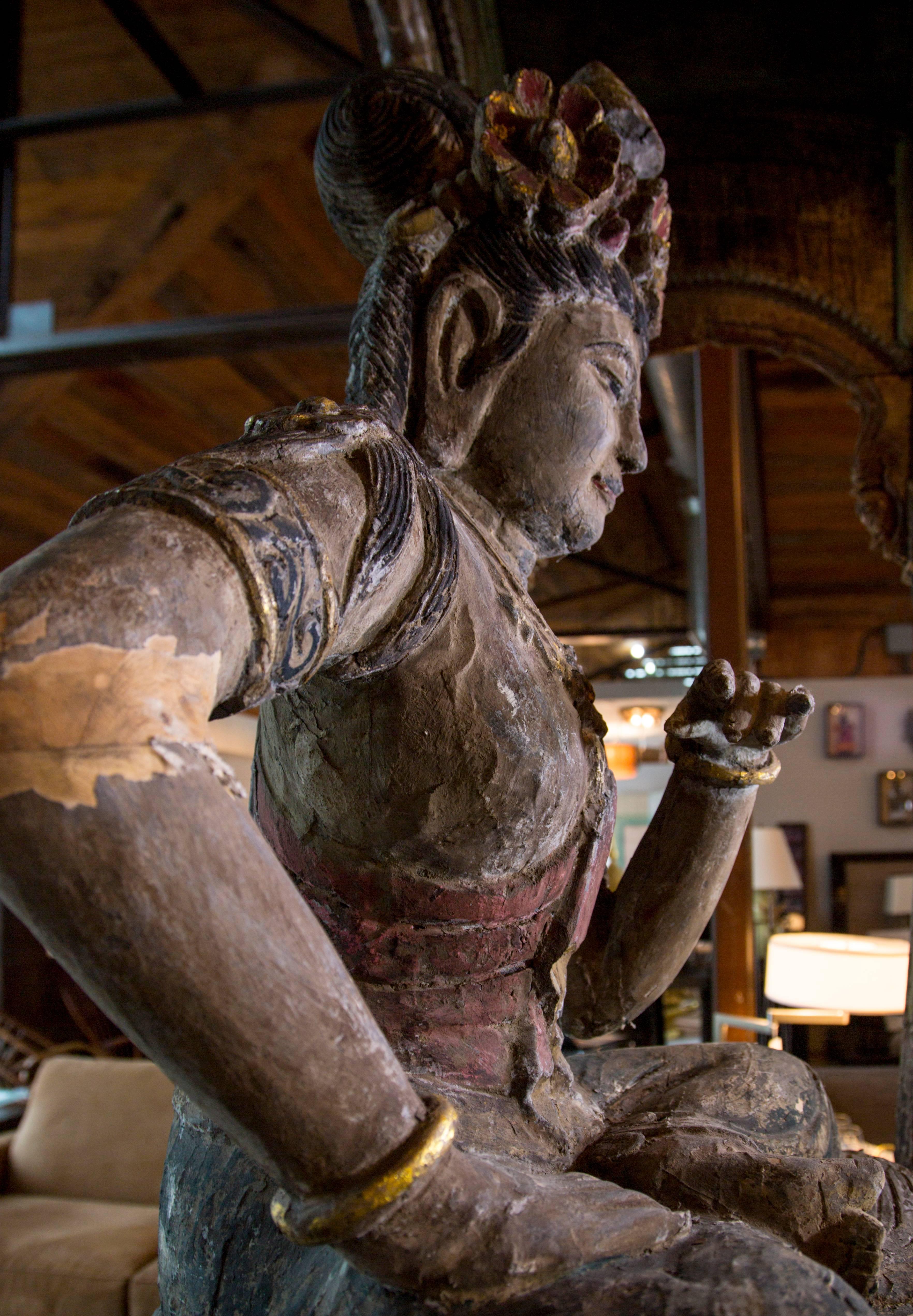 20th Century Altar and Staue of Guanyin