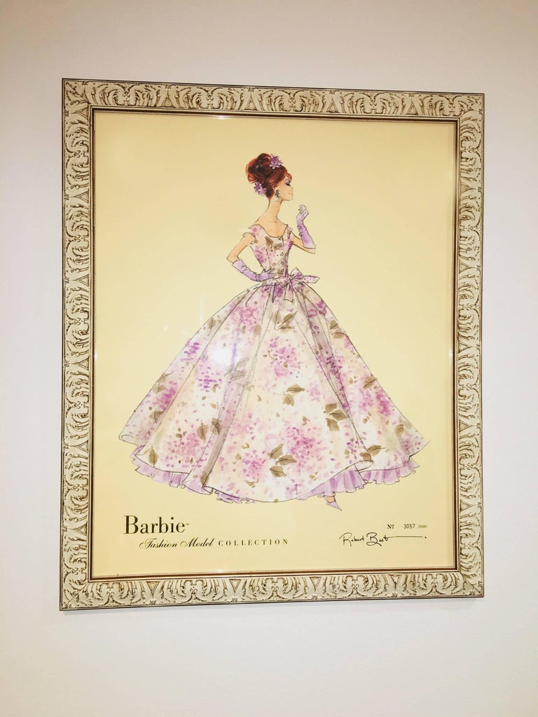 Robert Best Framed Barbie Collection, Set of Four at 1stDibs
