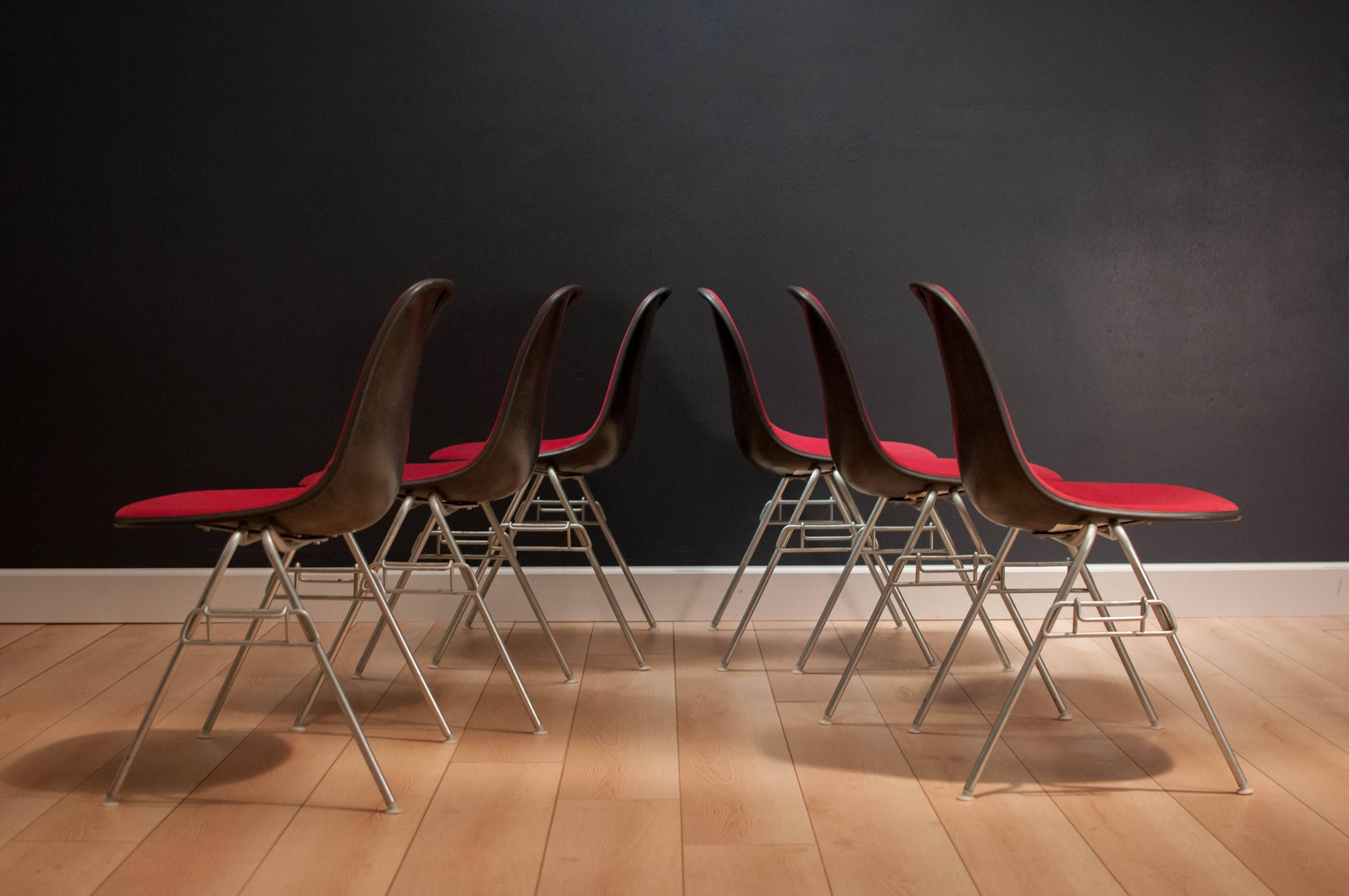 vintage stackable chairs