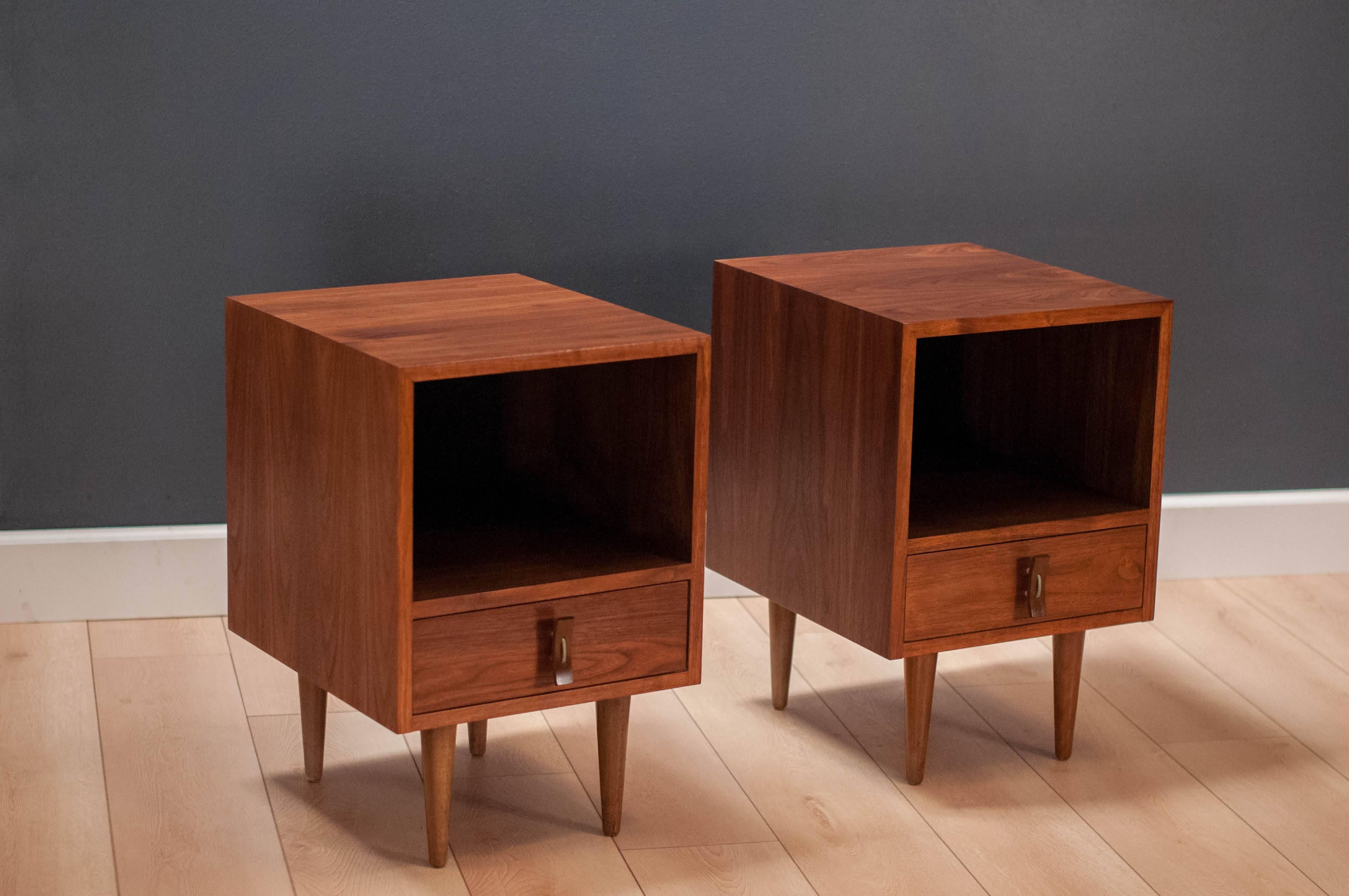 American Stanley Young Nightstands for Glenn of California