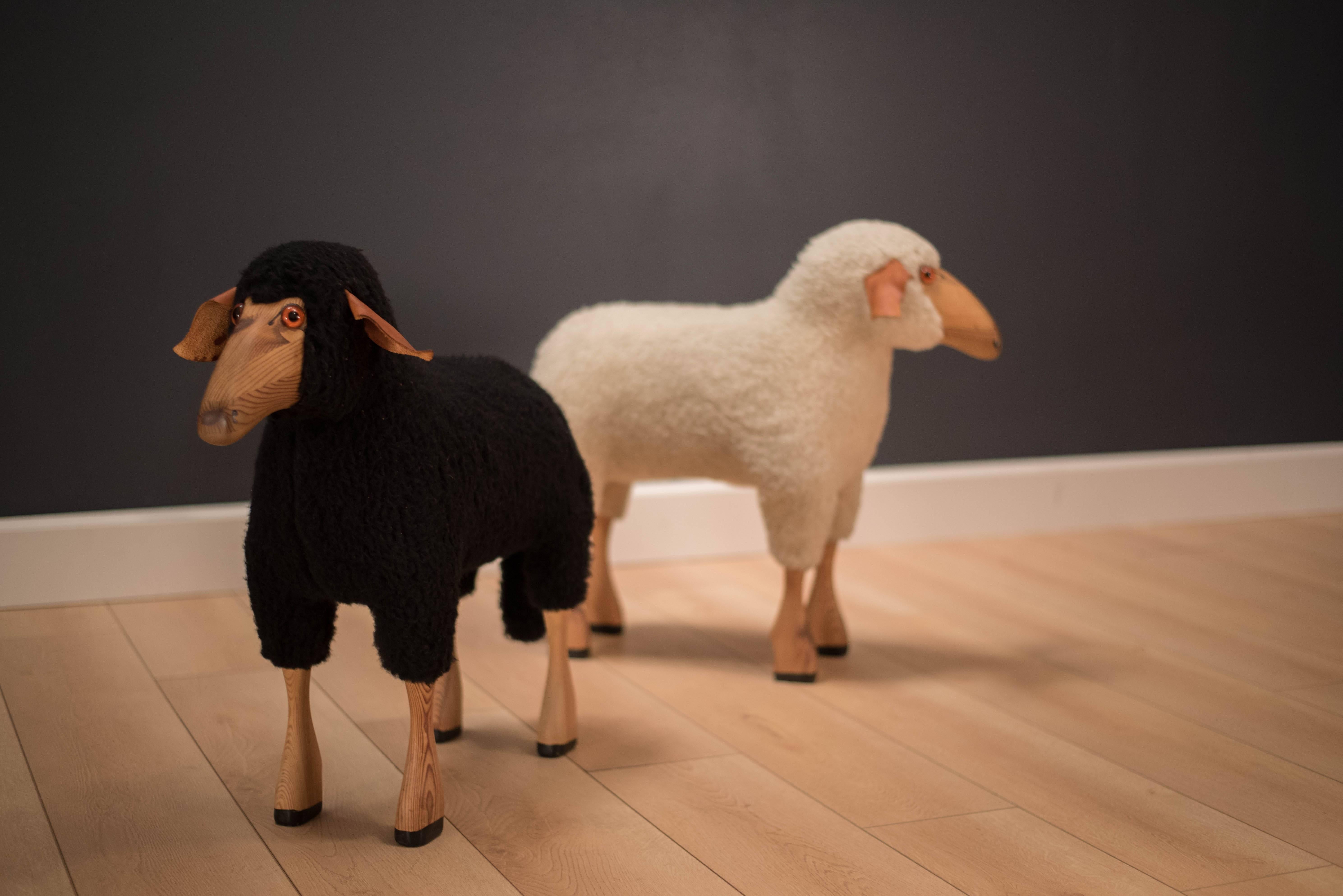 American Vintage Lalanne Style Decorative Sheep Sculpture 