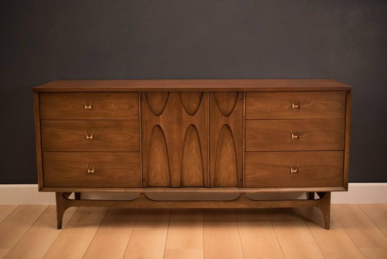 Mid Century Broyhill Brasilia Triple Dresser At 1stdibs