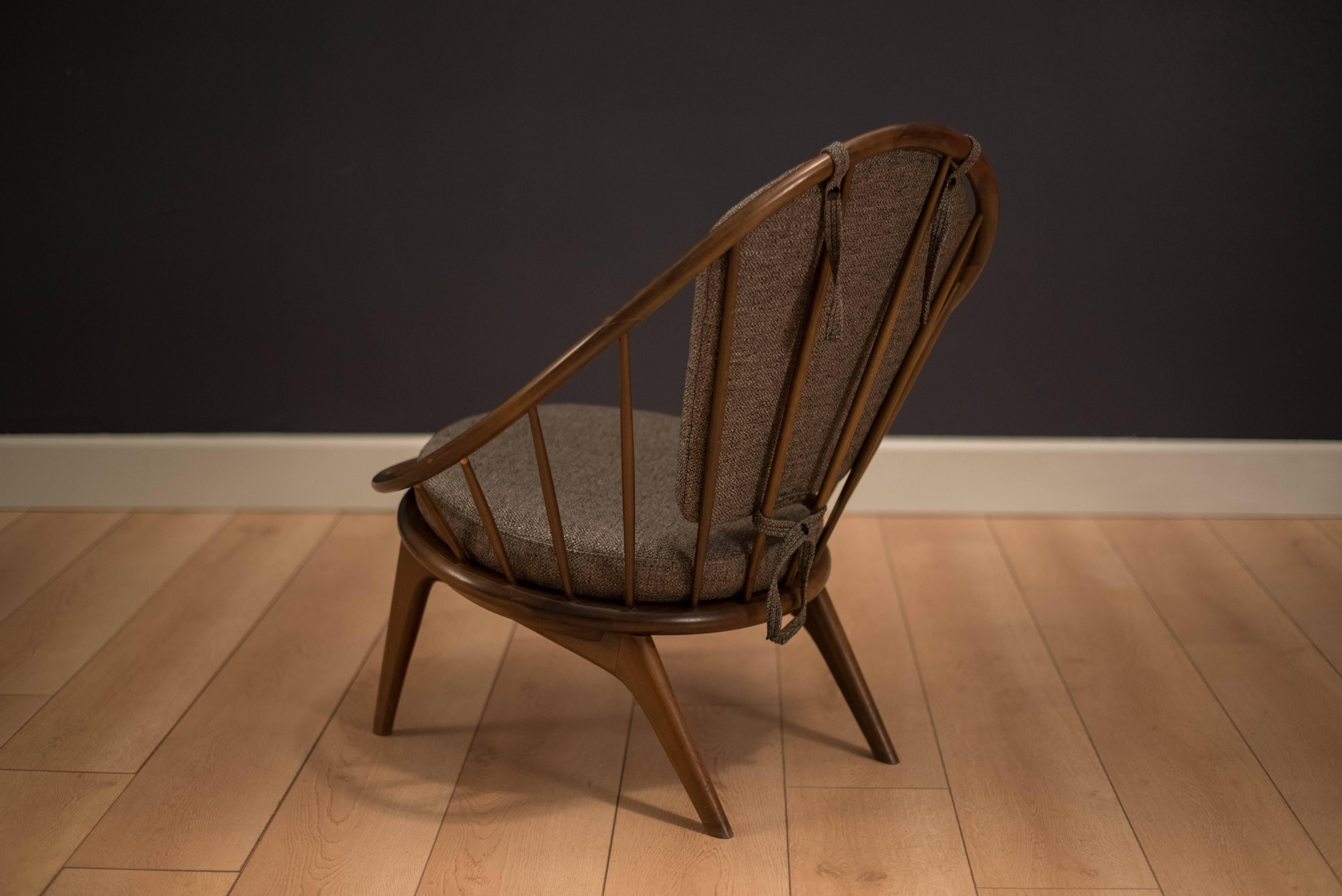 Mid-20th Century Early Peacock Lounge Chair by Ib Kofod-Larsen