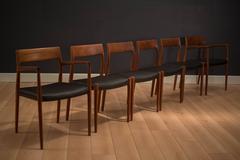Danish Niels Moller 57 & 77 Dining Chairs