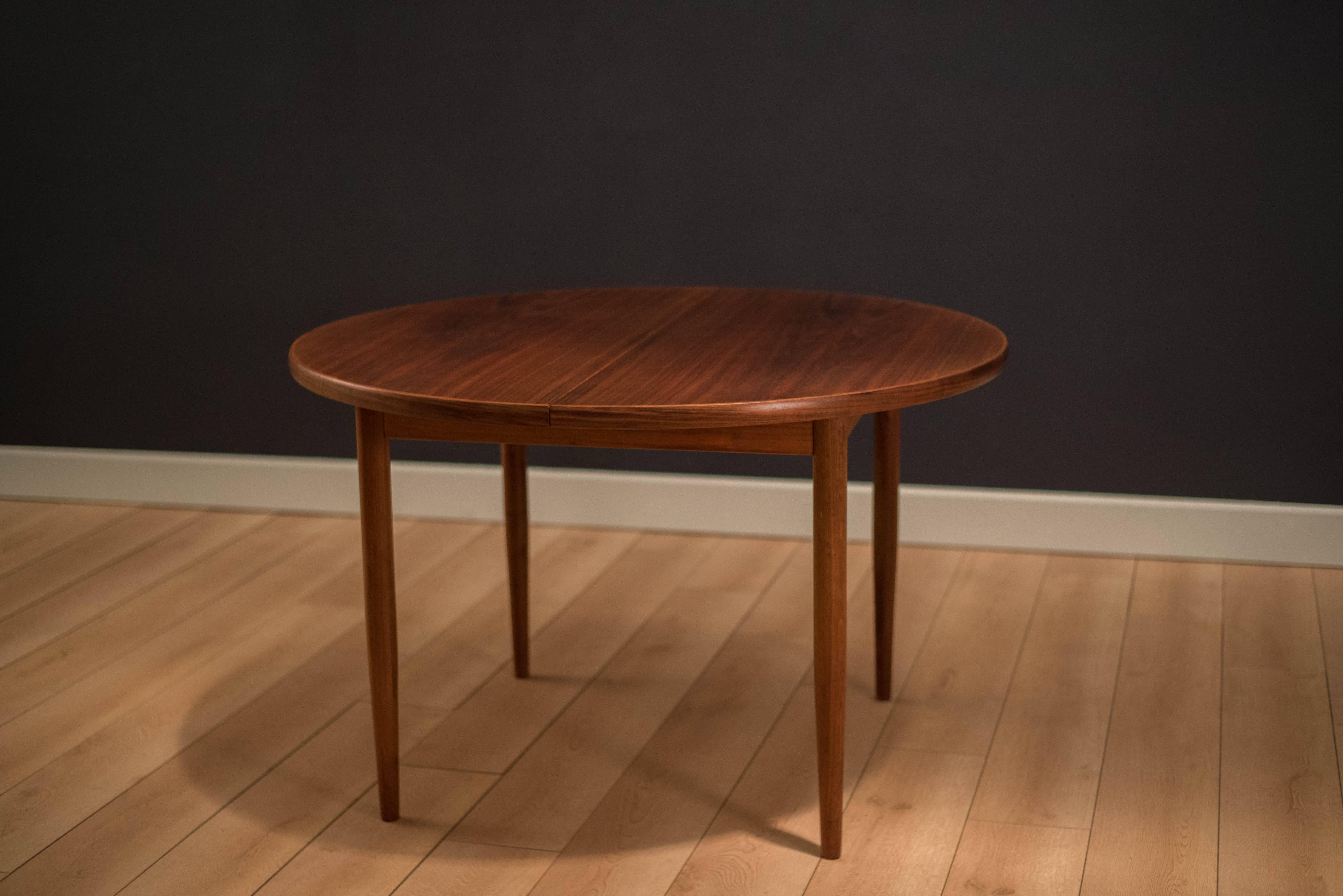 Swedish Mid-Century Walnut DUX Dining Table