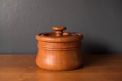 Danish Teak Ice Bucket by Nissen