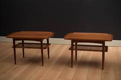 Danish Teak Poul Jensen Side Tables