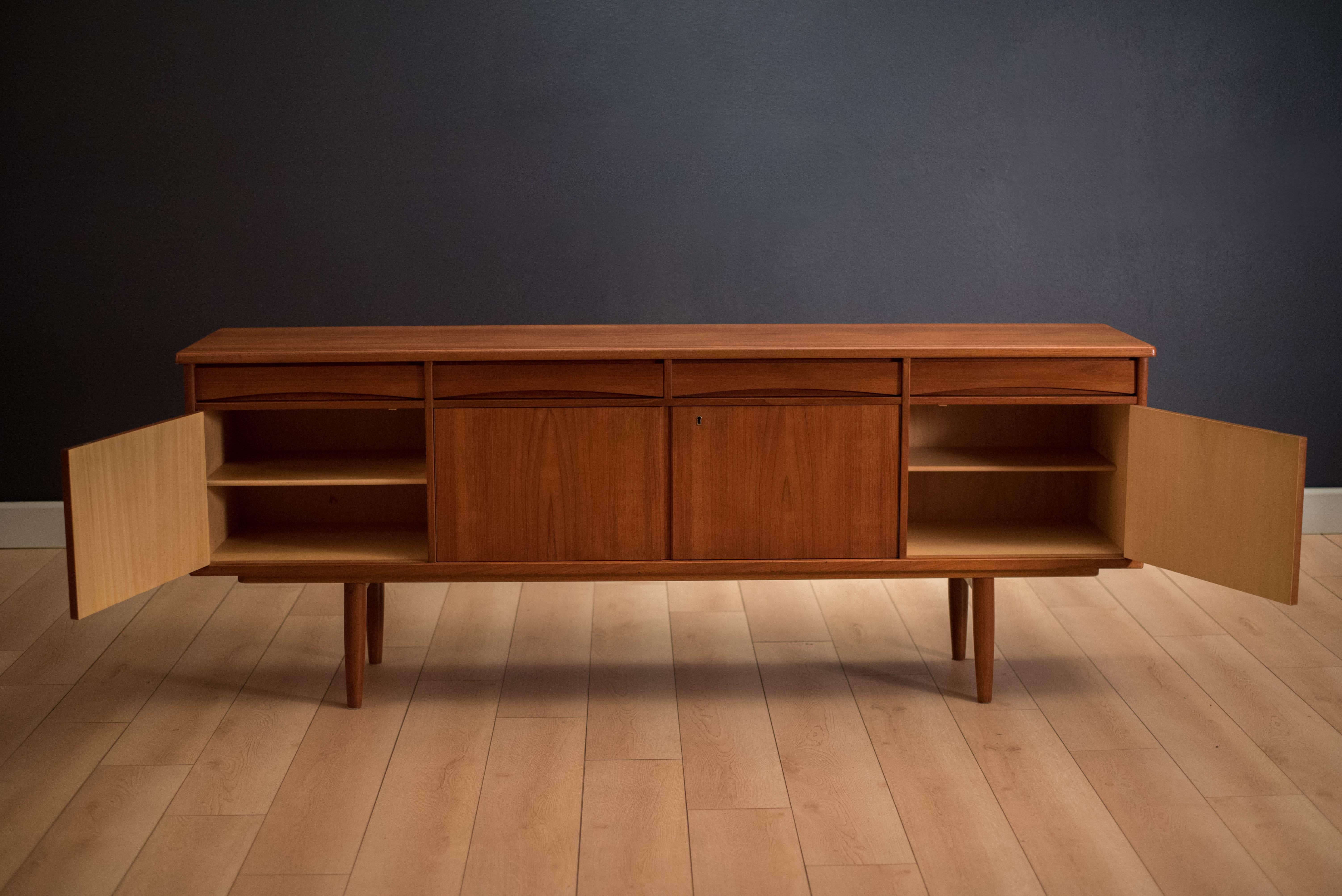 Scandinavian Modern Mid-Century Modern Teak Sideboard