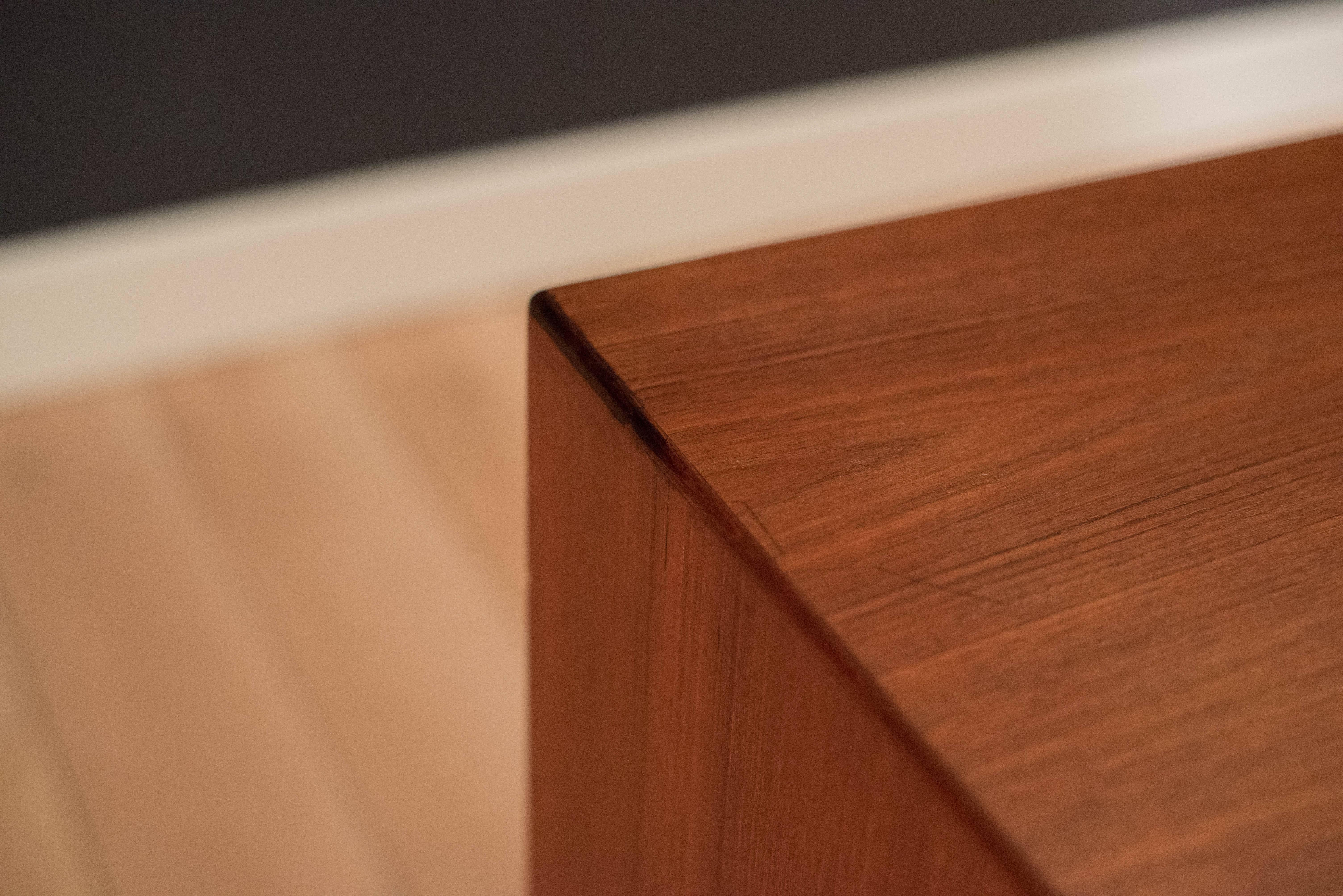 Vintage Teak Credenza by Knud Nielsen 3