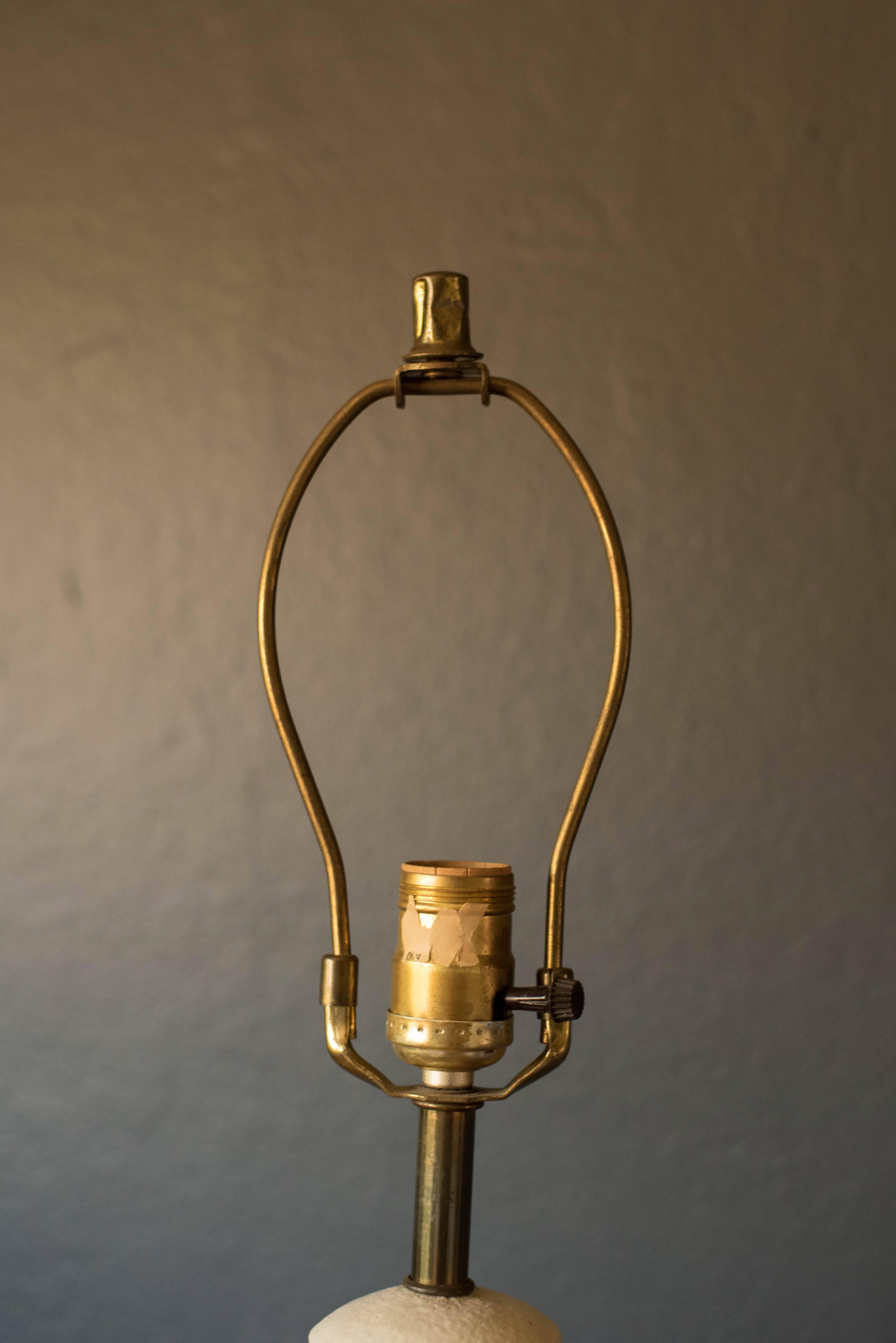 Mid-20th Century Mid-Century Modern Pottery Lamp