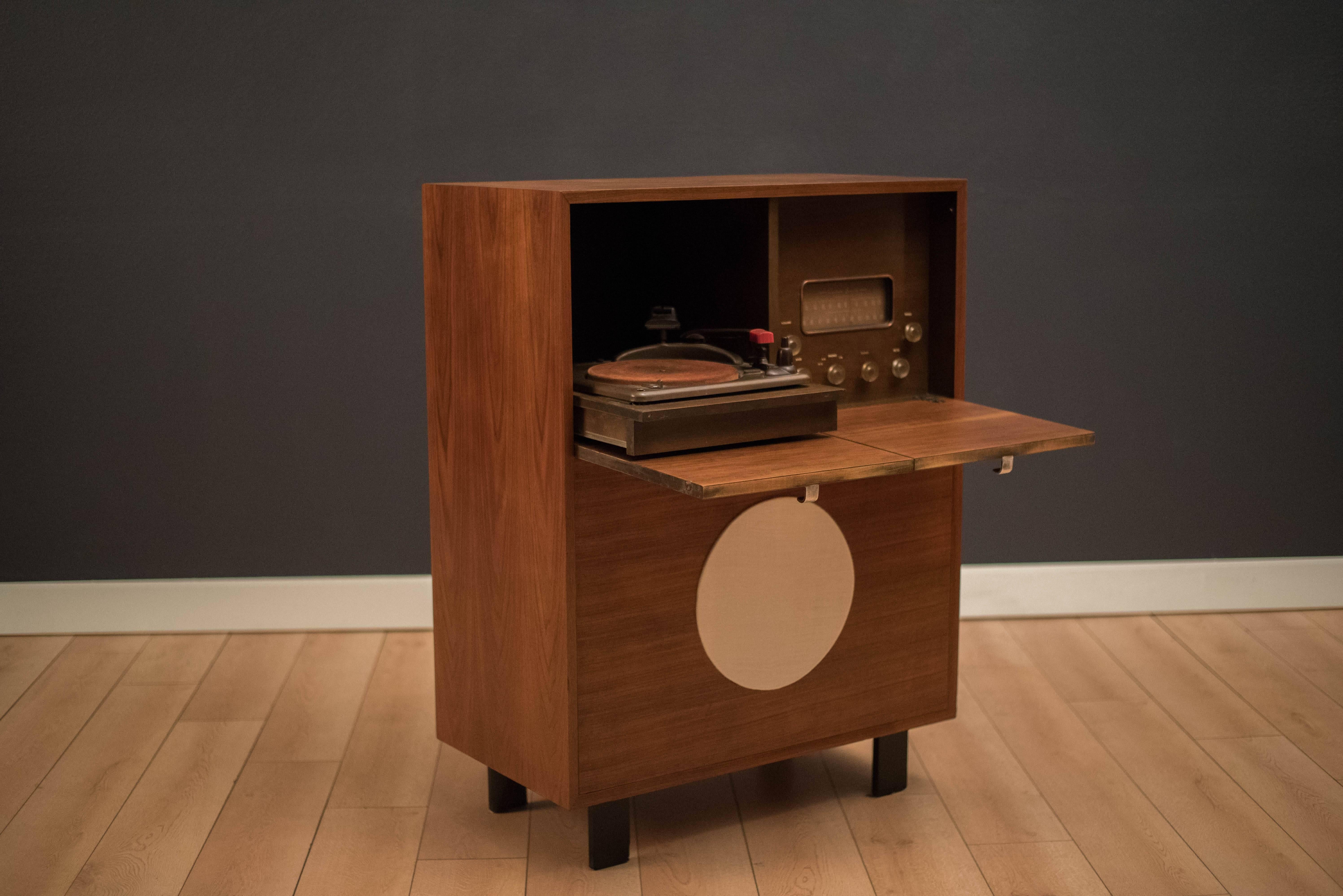 Mid-Century Modern George Nelson Primavera Record Cabinet for Herman Miller