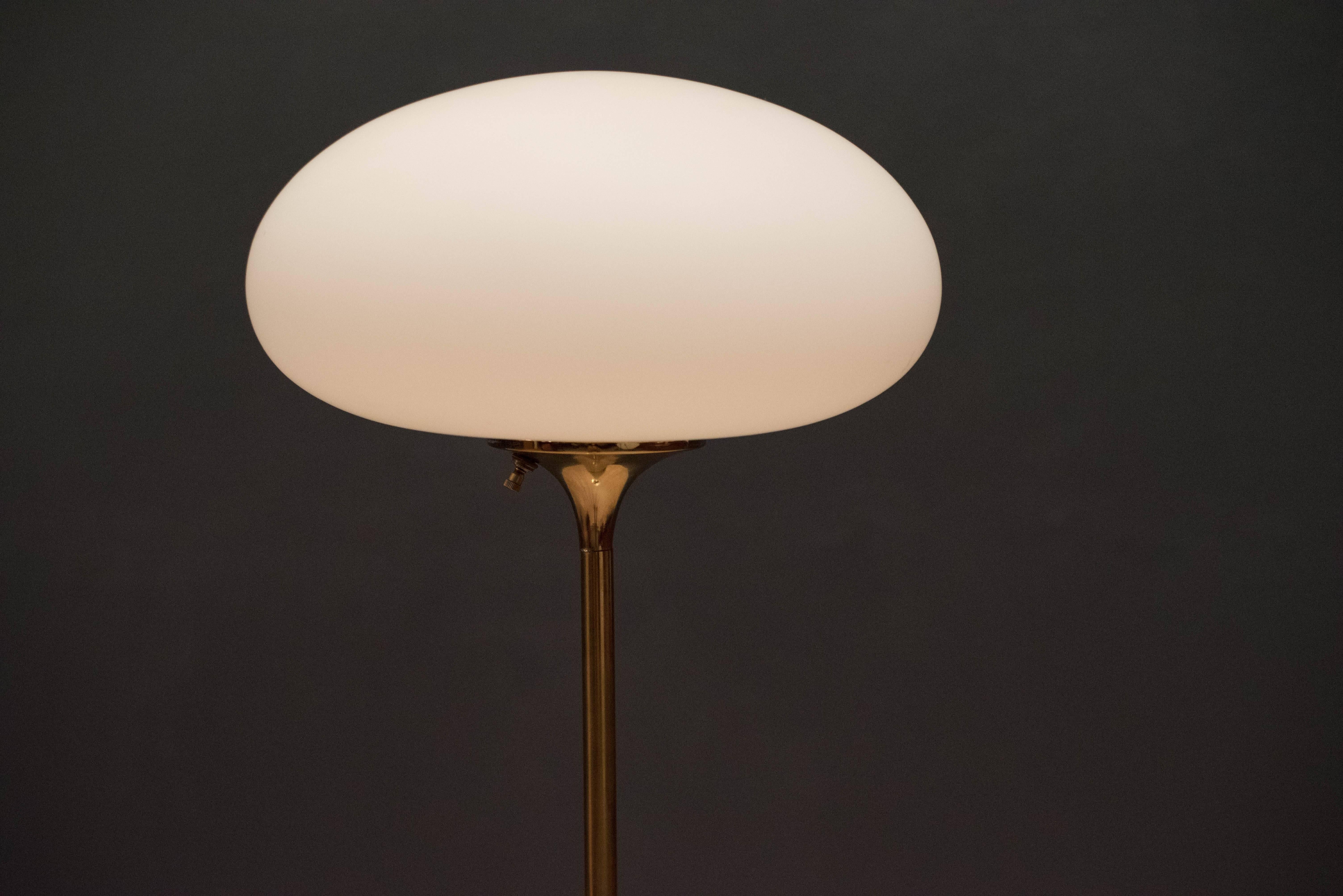 Mid-Century Modern Mid-Century Brass Laurel Floor Lamp