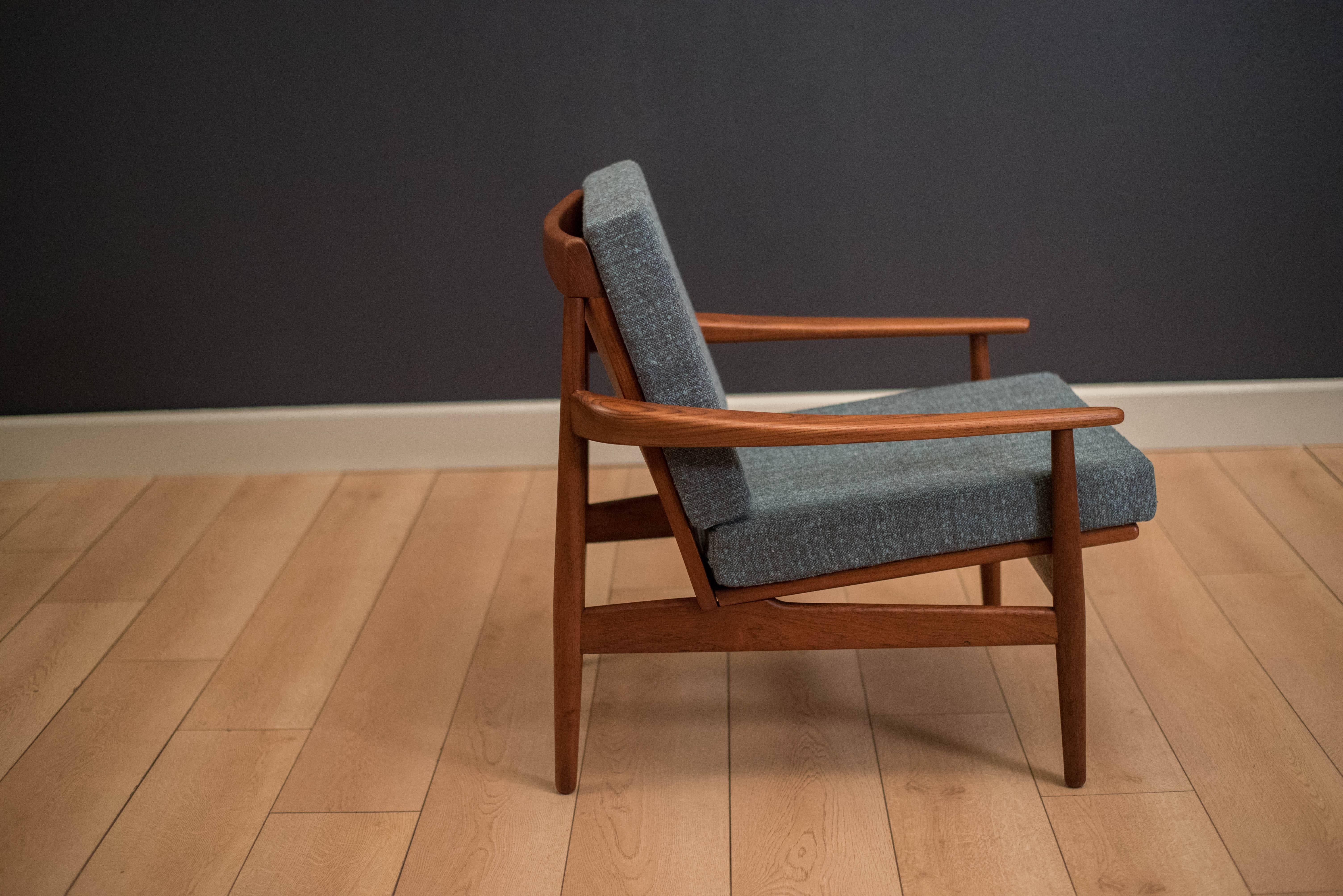 Mid-20th Century Danish Teak Lounge Chair by Grete Jalk