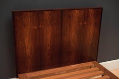 Vintage Brazilian Rosewood Twin Bed Frame