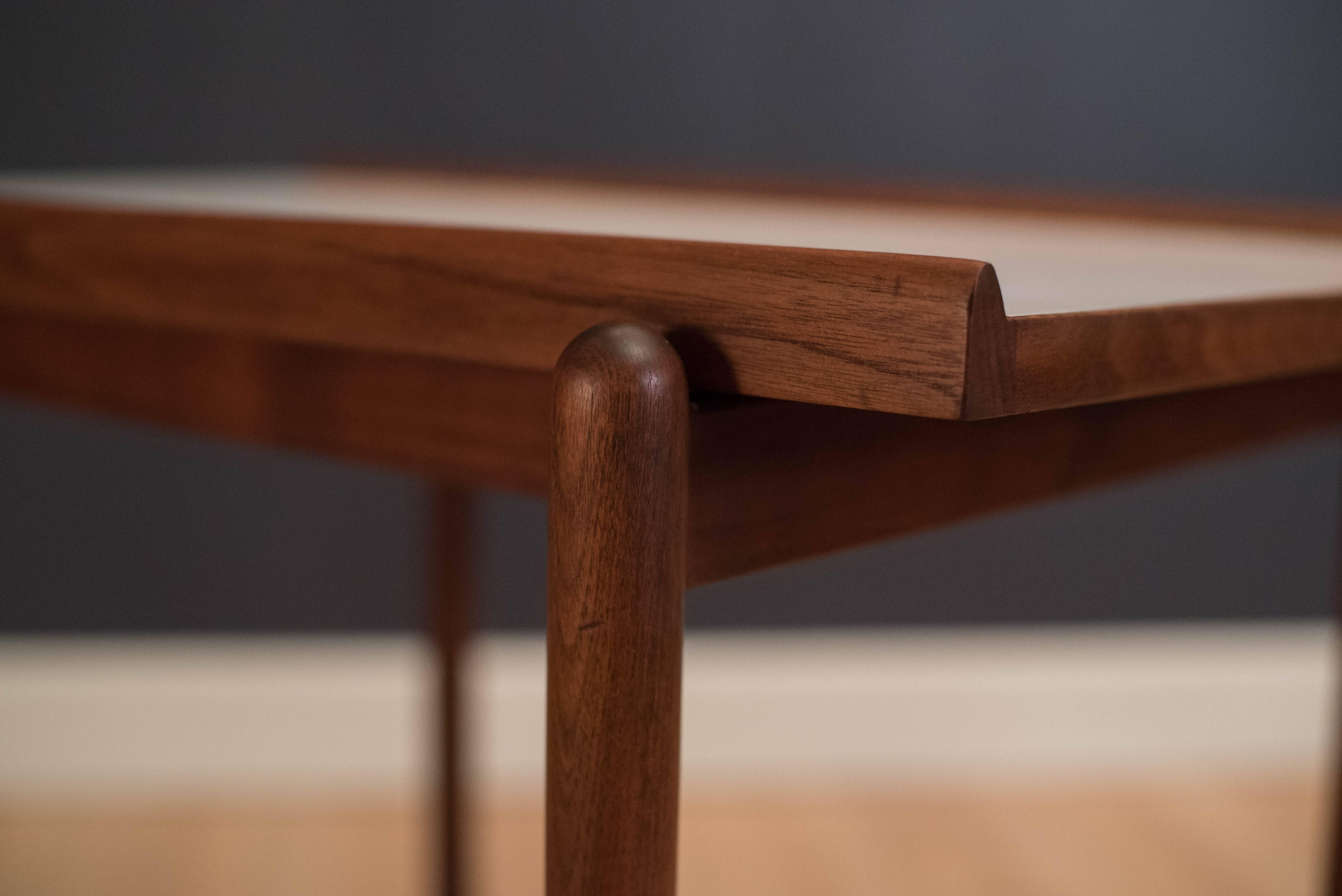 20th Century Mid-Century Modern Walnut Bar Cart