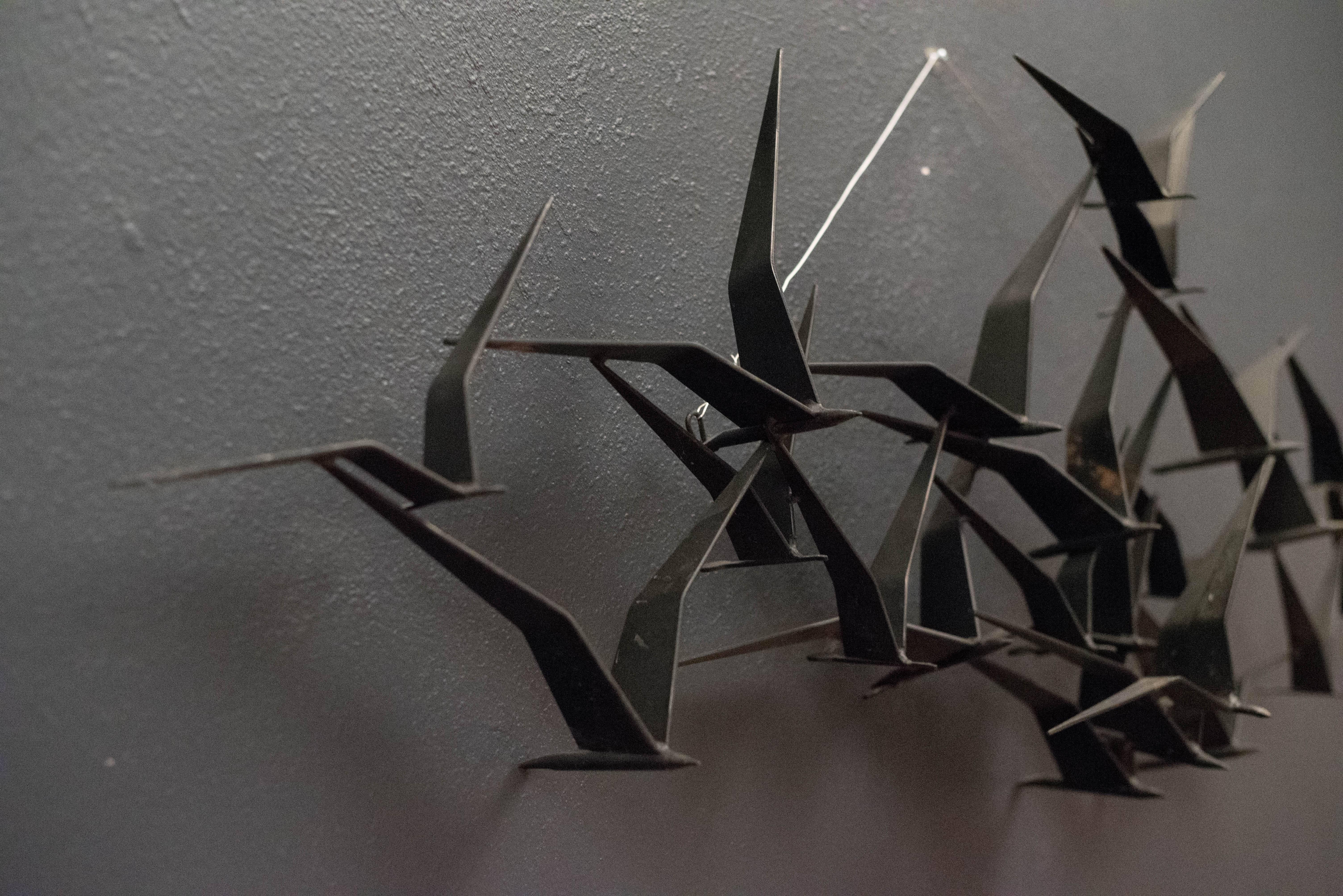 curtis jere birds in flight sculpture