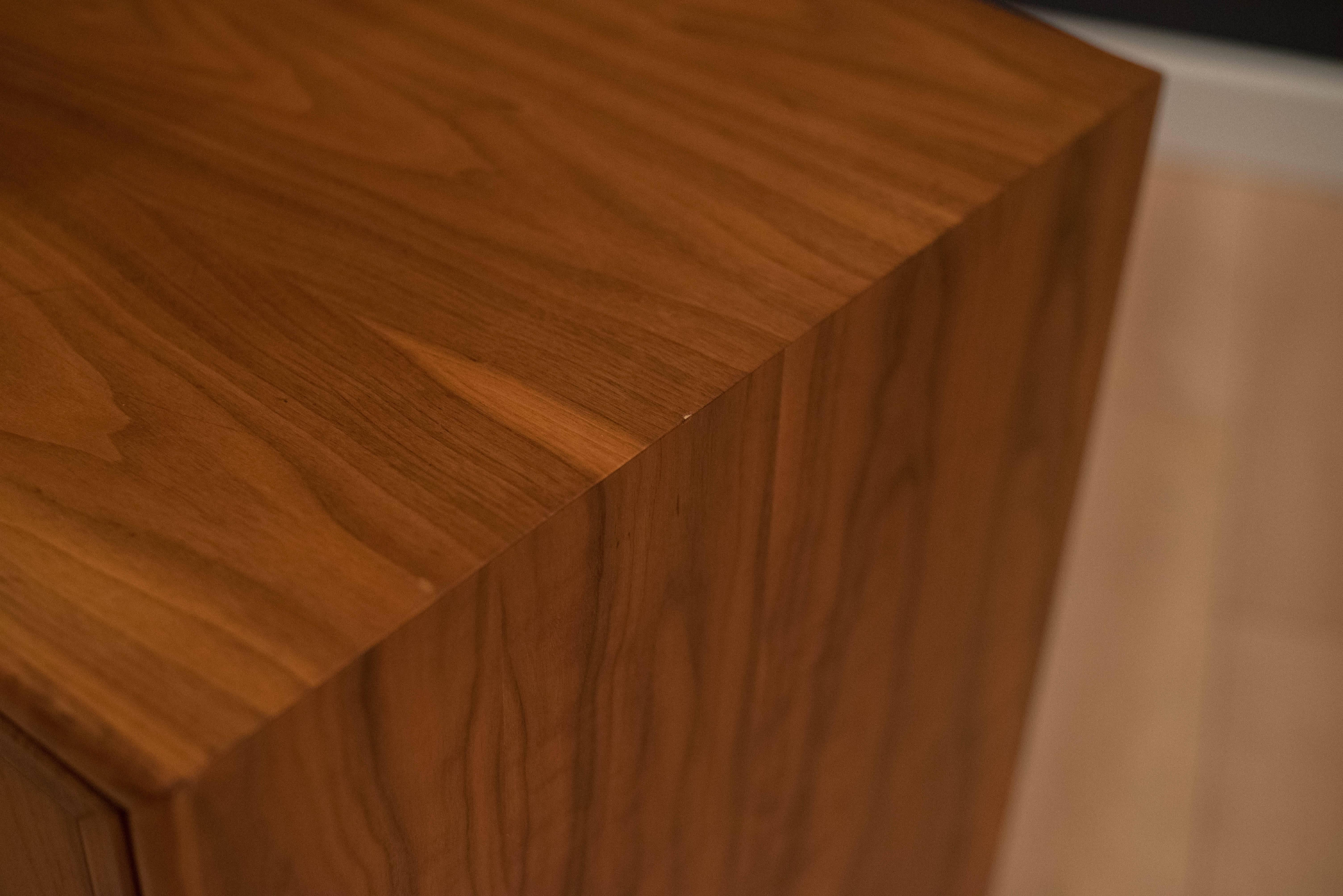 Mid-20th Century Midcentury Drexel Declaration Walnut Record Cabinet