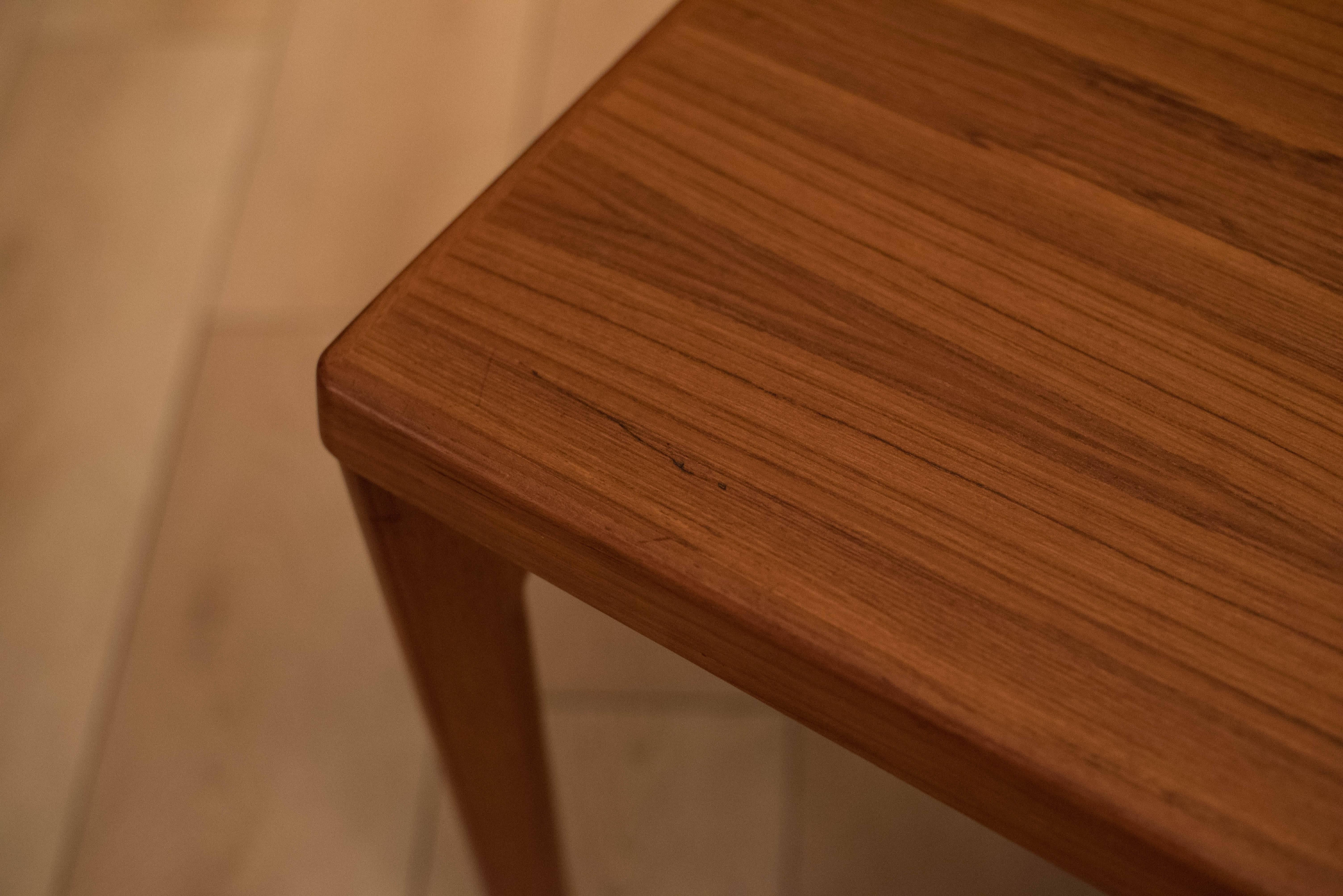 Danish Teak End Tables by Henning Kjaernulf 5