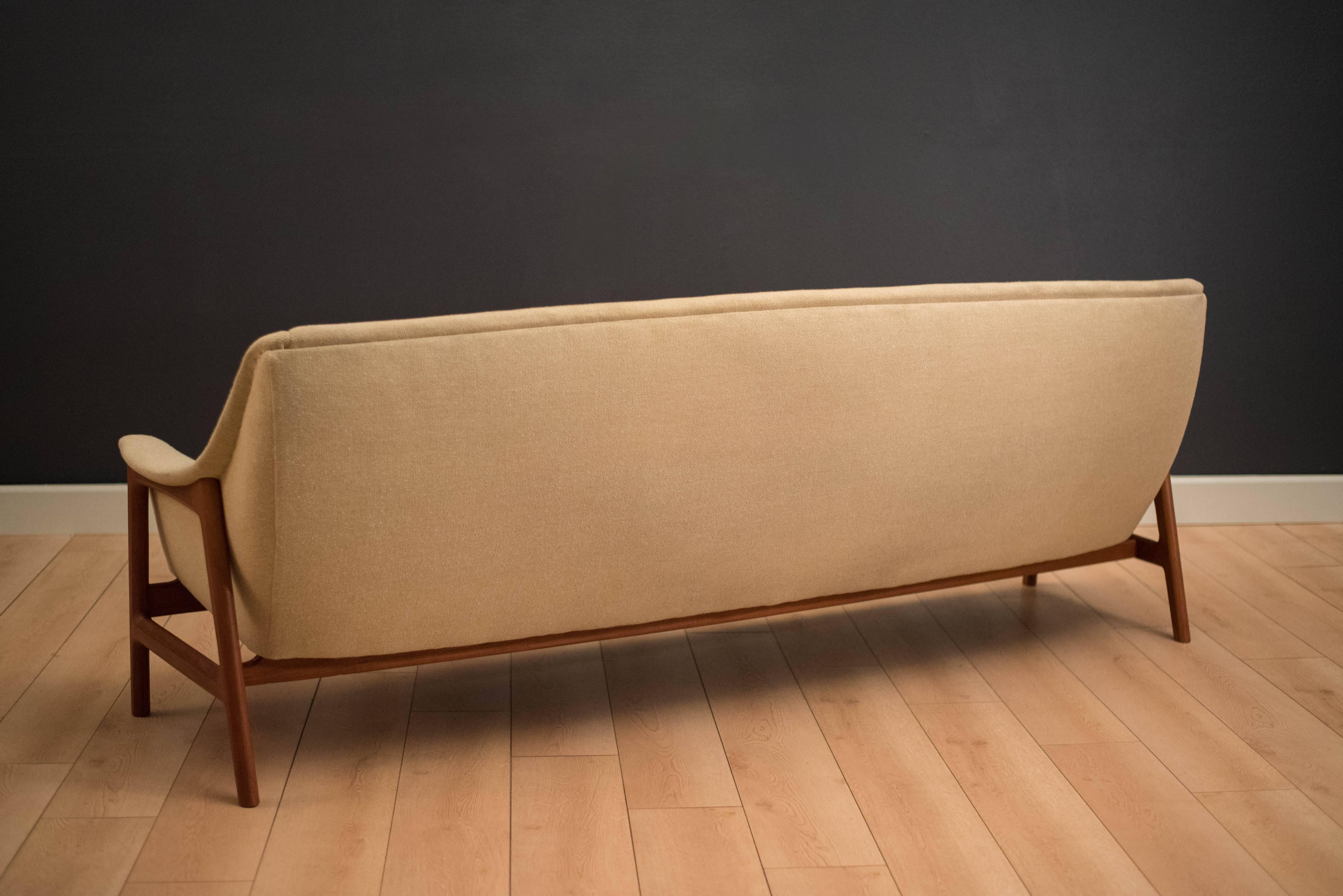 Mid-20th Century Midcentury Teak Sofa by DUX