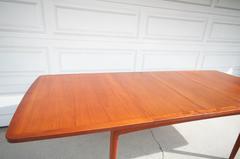 Midcentury Teak Expandable Dining Table