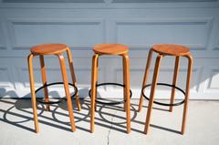 Vintage Bentwood Bar Stools