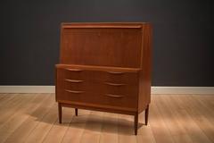 Danish Ib Kofod-Larsen Teak Secretary Desk