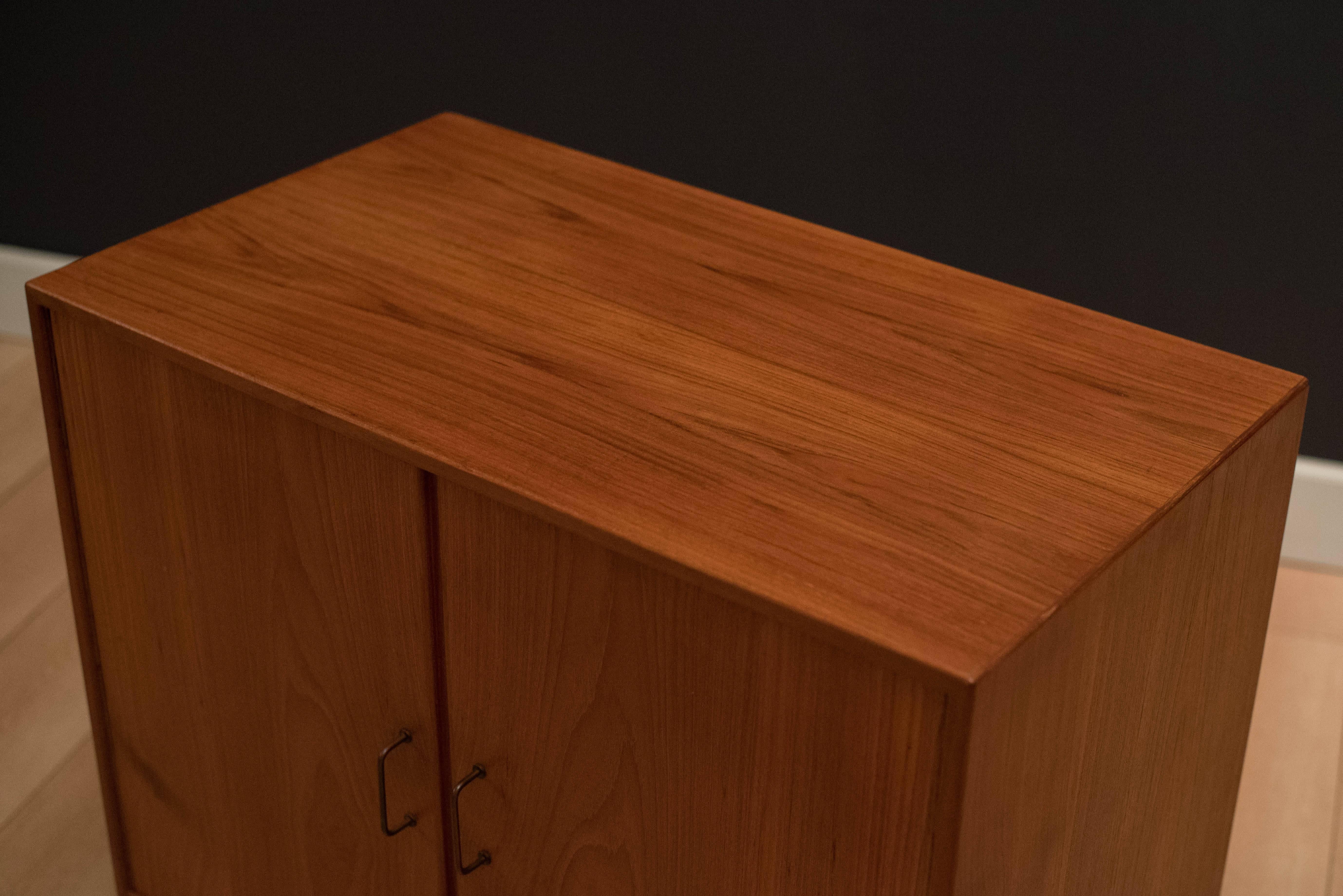 Vintage Danish Torben Strandgaard Cabinet In Good Condition In San Jose, CA