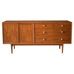 Vintage Drexel Declaration Walnut Dresser by Kipp Stewart and Stewart McDougall