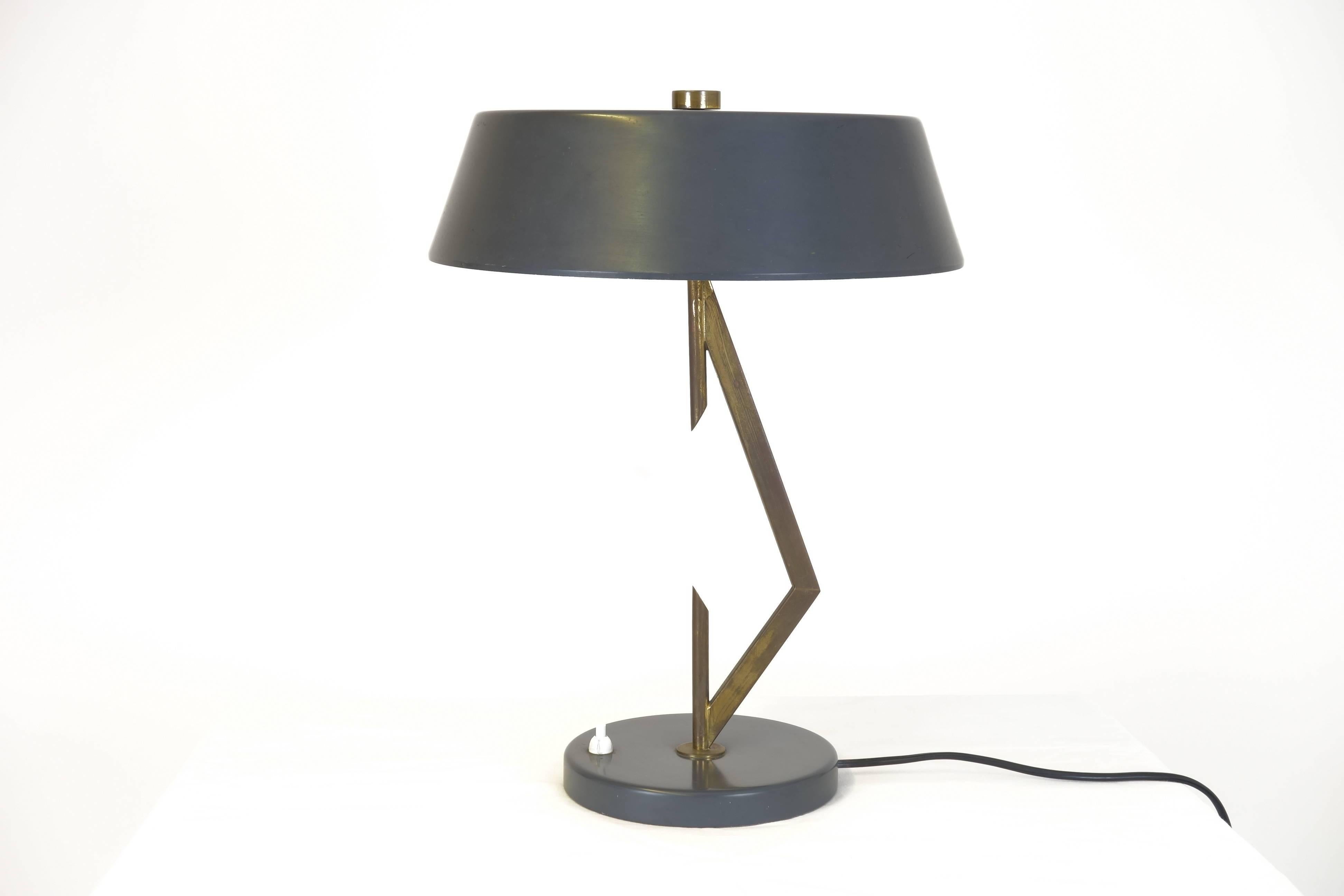 Italian Desklamp, Table Lamp in the Style of Louis Kalff, Desklight, More Lighting Italy For Sale