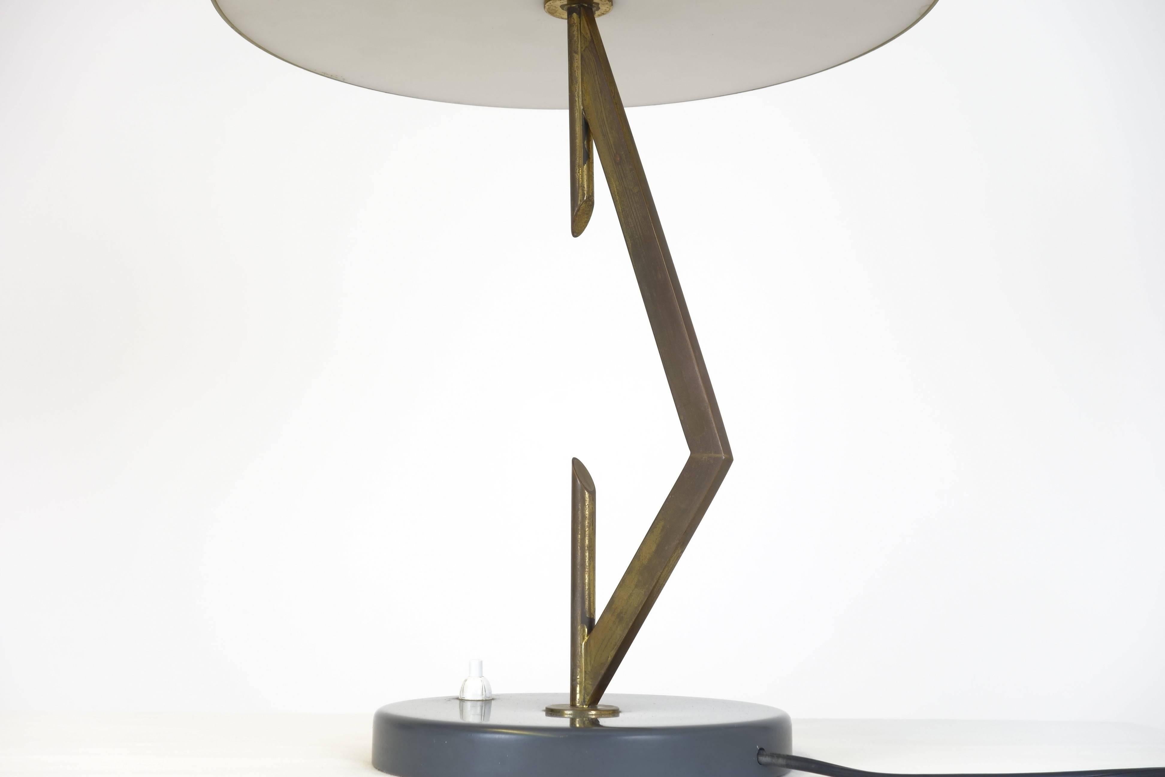Desklamp, Table Lamp in the Style of Louis Kalff, Desklight, More Lighting Italy In Excellent Condition For Sale In Perchtoldsdorf, AT