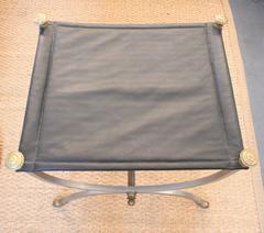 Pair of Mid-Century Maison Jansen Style Stools