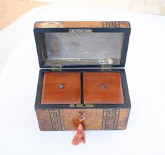 18th Century Chinoiserie Tea Caddy