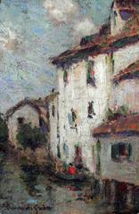 "Venice" Impressionist Painting by Luther Van Gorder