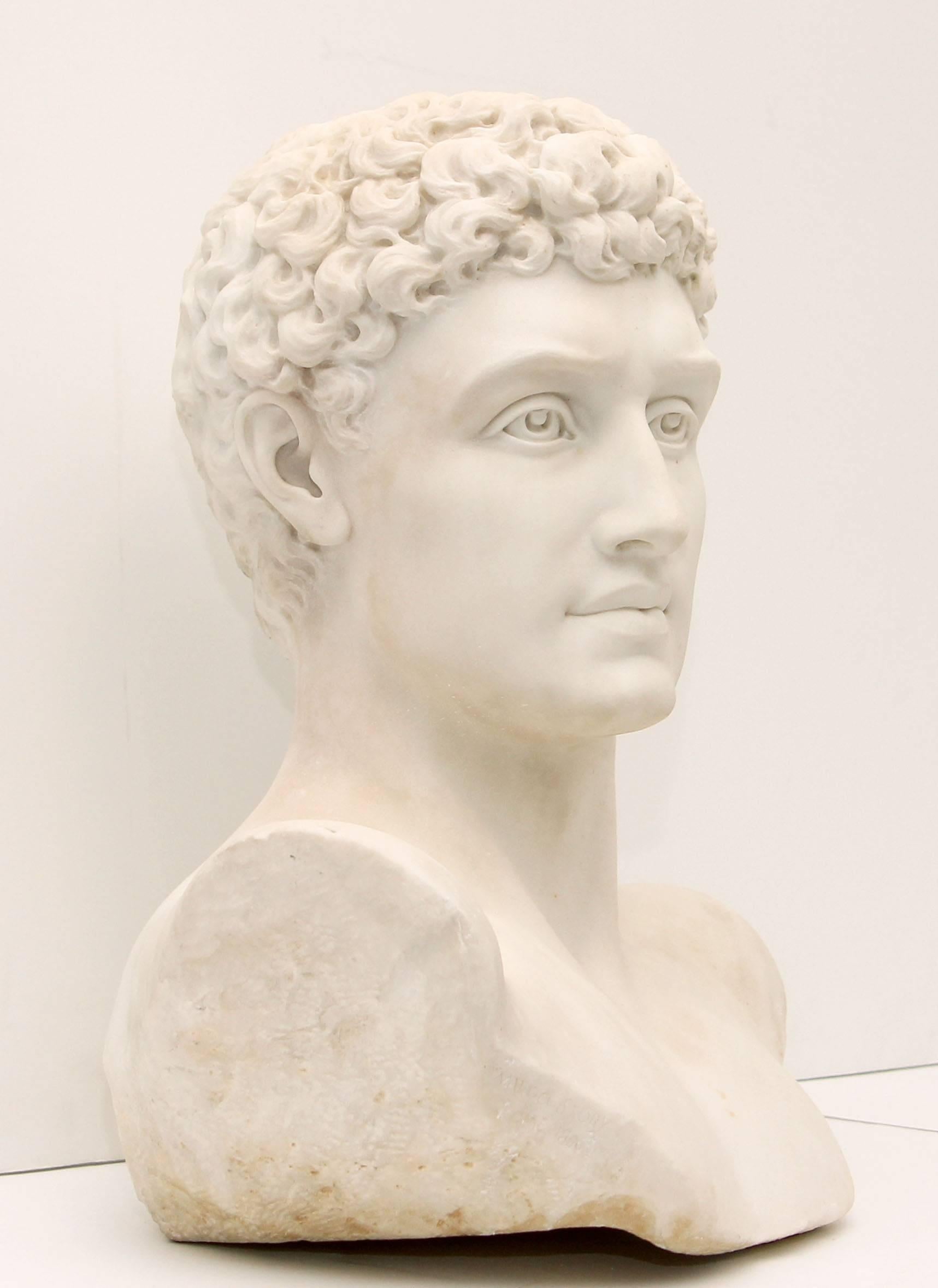 roman marble busts