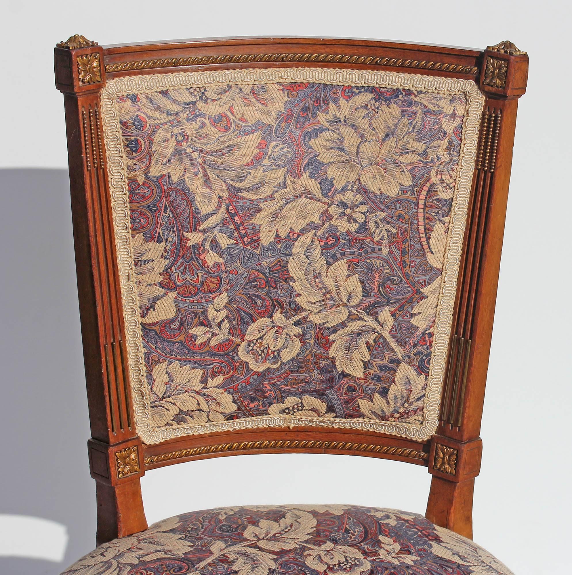French Side Chair In Excellent Condition In Rochester, NY