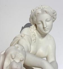 "Una and the Lion" Minton Biscuit Porcelain Figure