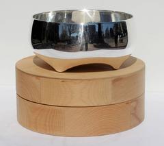 Modernist Sterling Bowl by Pampaloni