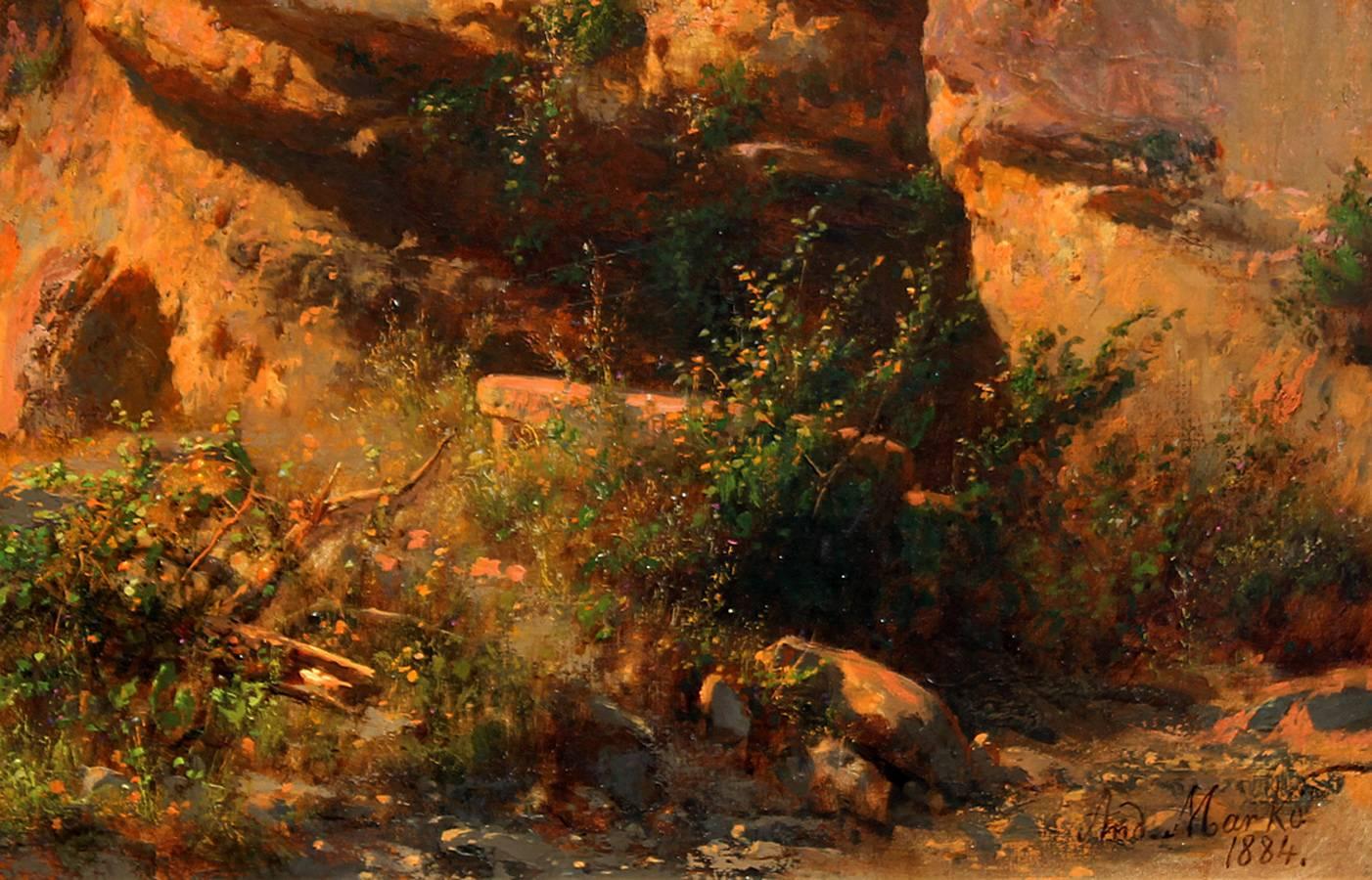19th century italian alpine landscape painters